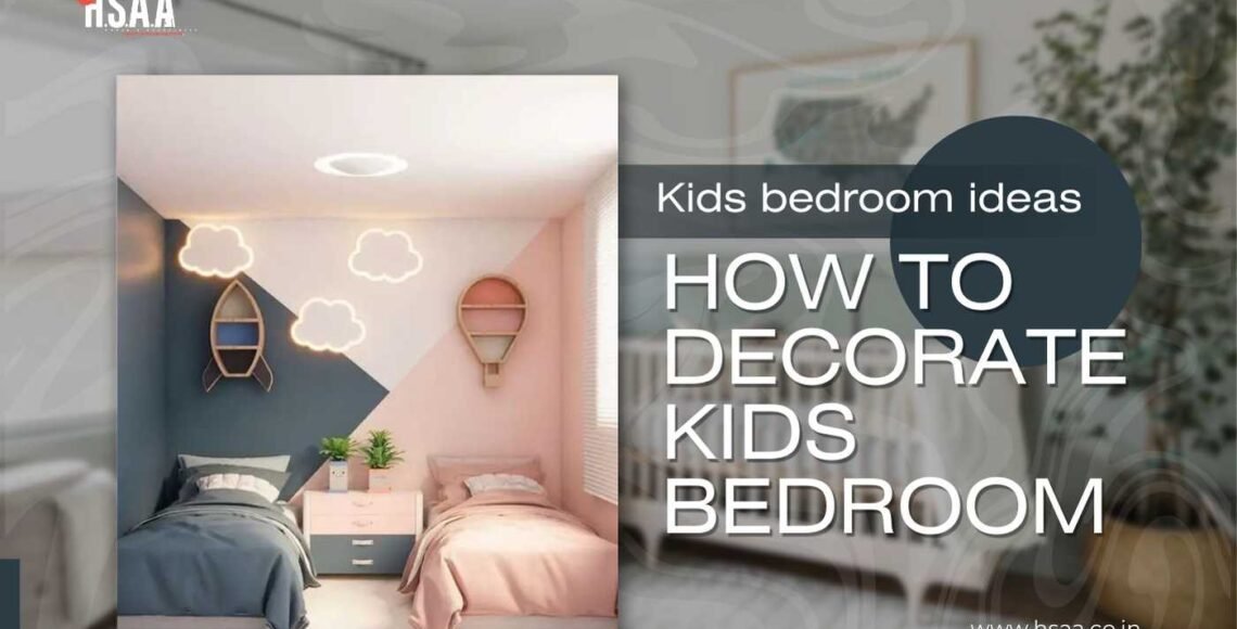 A playful and colorful kid’s bedroom with fun themes, cozy furniture, and engaging decor, creating a space where imagination and comfort meet.