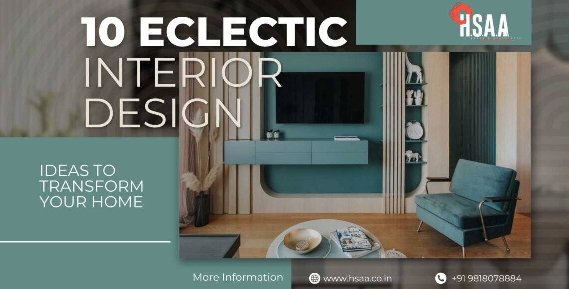 Eclectic home interior with a mix of colorful furniture, unique decor, and vibrant artwork.