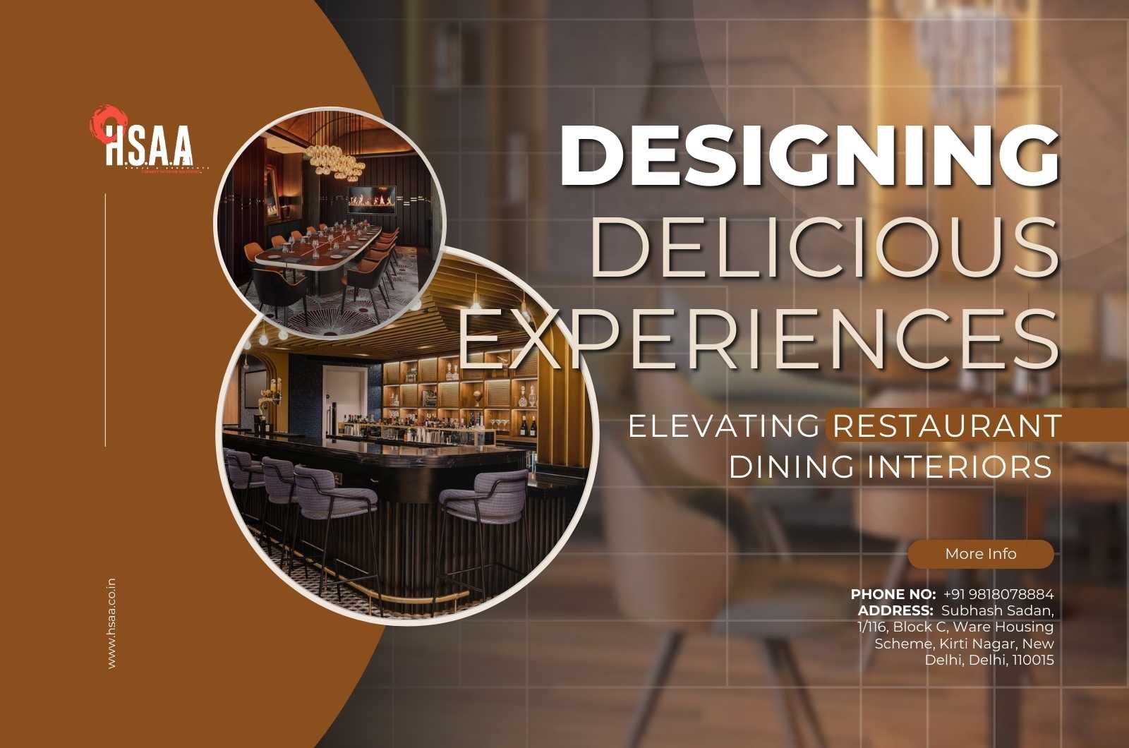 Designing delicious experiences: Elevating restaurant interiors