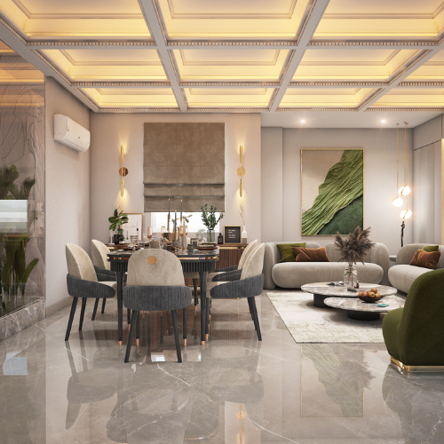 Vikash Kapoor's establishment in Rajouri Garden, showcasing a welcoming ambiance and modern interiors, offering high-quality services/products in the heart of West Delhi.